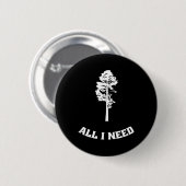 Trees Forest Natuur Walking Environmental Ronde Button 5,7 Cm (Voorkant /achterkant)