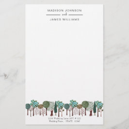 Trees Forest Woodland | Weddenschap | Papier