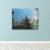 Trees gevlekt Canvas Afdruk (Insitu (Houten vloer))