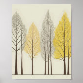 TREES HOME WALL ART POSTER (Voorkant)