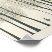 TREES HOME WALL ART POSTER (Hoek)