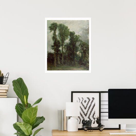 Trees in Hampstead Poster (Thuiskantoor)