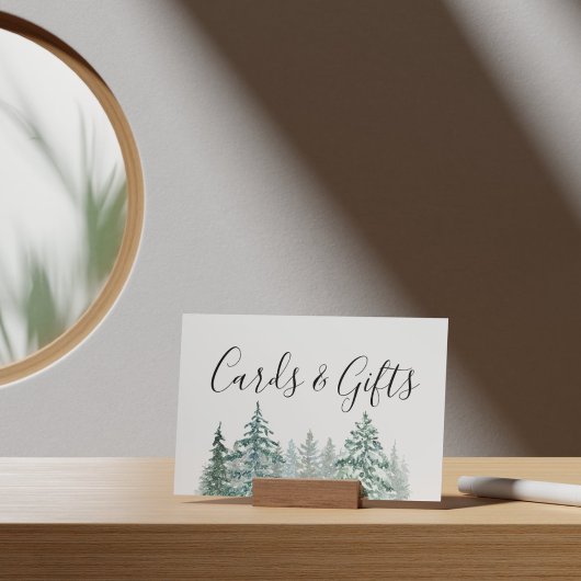 Trees Lantaarn Botanische Trouwkaarten en Geschenk Poster