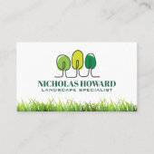 Trees Logo | Gras Visitekaartje (Voorkant)