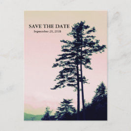 Trees Love L Vieren Natuur Save The Date Aankondigingskaart