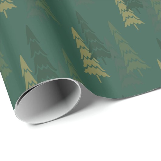 Trees on Trees - Holiday Wrapping Cadeaupapier (Rol Hoek)