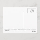 Trees op slope 2004 Photo Post Card Briefkaart (Achterkant)