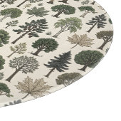 Trees Pattern Snijplank (Hoek)