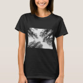 Trees reaching to sky t-shirt (Voorkant)