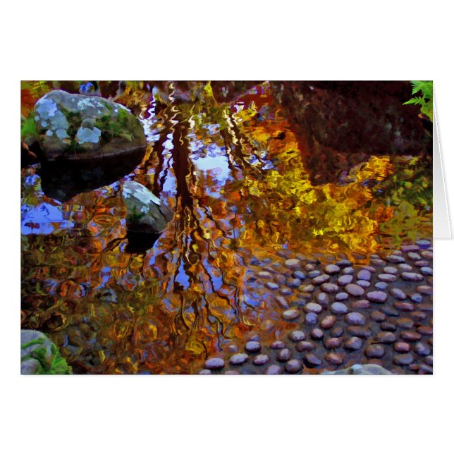 Trees reflecterend - kaart (Voorkant Horizontaal)