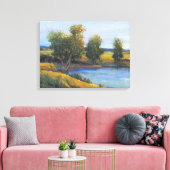 Tree's Reflection II Canvas Afdruk (Insitu (Woonkamer))