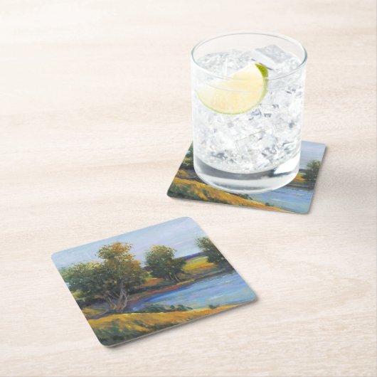 Tree's Reflection II Kartonnen Onderzetters (Insitu)