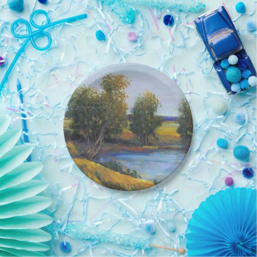 Tree's Reflection II Papieren Bordje (Feest)