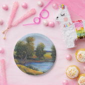 Tree's Reflection II Papieren Bordje (Feest)