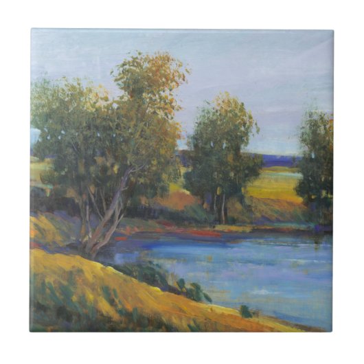 Tree's Reflection II Tegeltje (Voorkant)