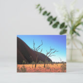 Trees van Ayers Rock Briefkaart (Staand voorkant)