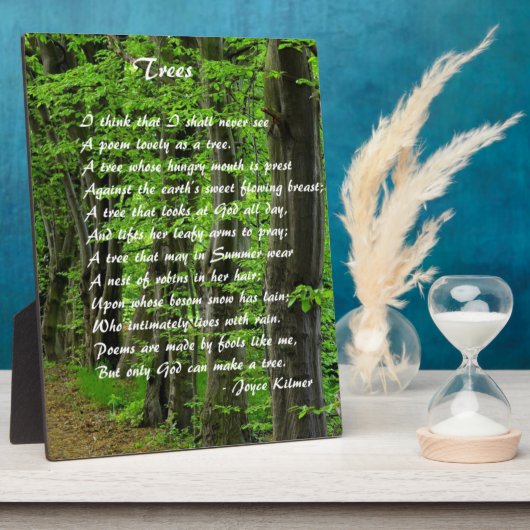 Trees van: Joyce Klimer Fotoplaat (Zijkant)