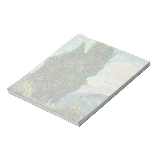 Trees van Vincent Van Gogh Notitieblok (Linkerzijde)