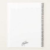 Trees Waterverf Ink Art Planner (Achterkant)