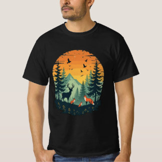 Trees Wildlife Natuur  bos T-shirt
