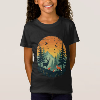 Trees Wildlife Natuur  bos T-shirt