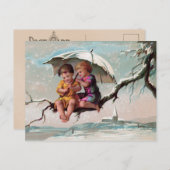 Treetop Children Briefkaart (Voorkant / Achterkant)