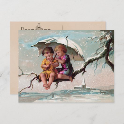 Treetop Children Briefkaart (Voorkant / Achterkant)