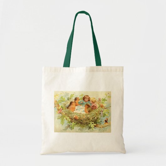 Treetop Tea Party Tote Bag (Voorkant)