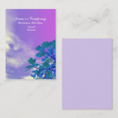 Treetop Visitekaartje (Voorkant / Achterkant)