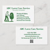 TreeTrim Pro Lawn Care Visitekaartje (Voorkant / Achterkant)