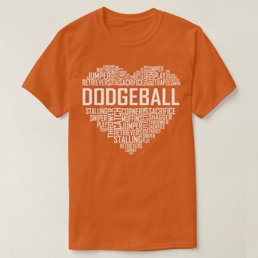 trefbalhart t-shirt (Design voorkant)