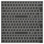 Trefbord zwart-wit Letter-nummerprogrammer Stof (Swatch)