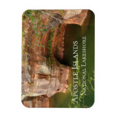 Trefgat Arch, Apostle Islands National Lakeshore Magneet (Verticaal)