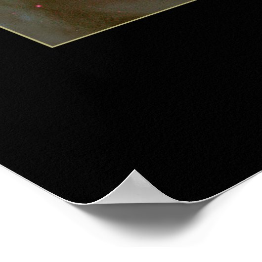 Trefgat Nebula Poster (Hoek)