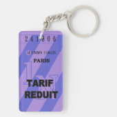 Trefkaartje voor bioscoop sleutelhanger (achterkant)