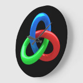 Trefoil knot grote klok (Hoek)