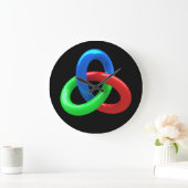 Trefoil knot grote klok (Huis)