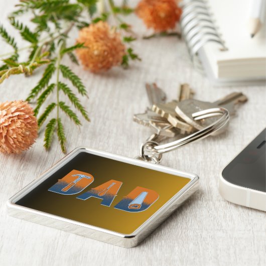 Trefring Sleutelhanger (Zijkant)