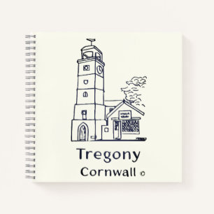 Tregony Clocktower gastenboek Notitieboek