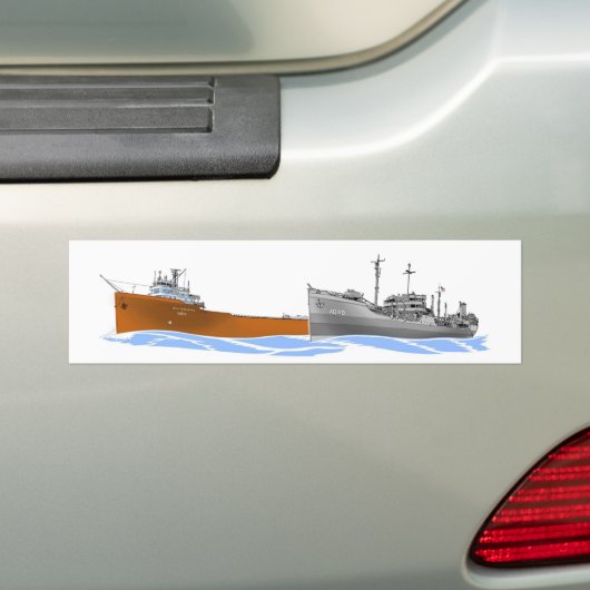 Tregurtha en Chiwawa Bumpersticker (Op auto)