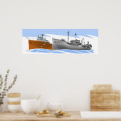 Tregurtha en Chiwawa Poster (Keuken)