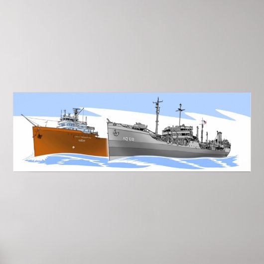 Tregurtha en Chiwawa Poster (Voorkant)