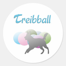 Treibball Ronde Sticker