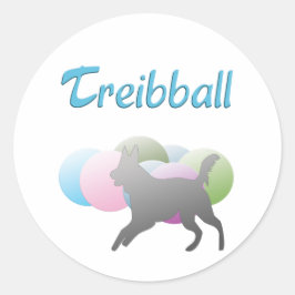 Treibball Ronde Sticker