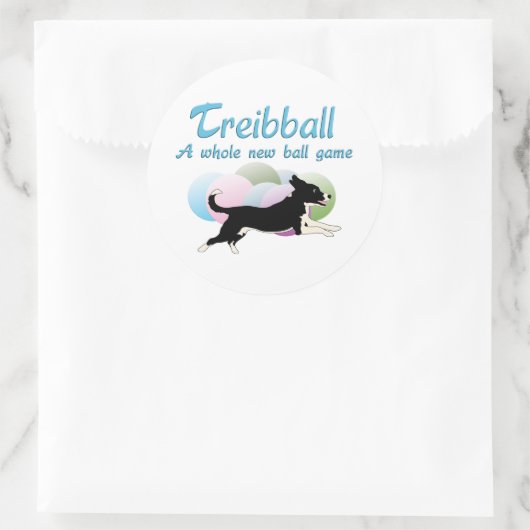Treibball Ronde Sticker (Tas)