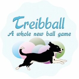 Treibball Staand Fotobeeldje