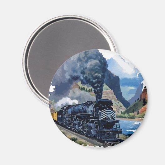 trein2 magneet (Voorkant / Achterkant)