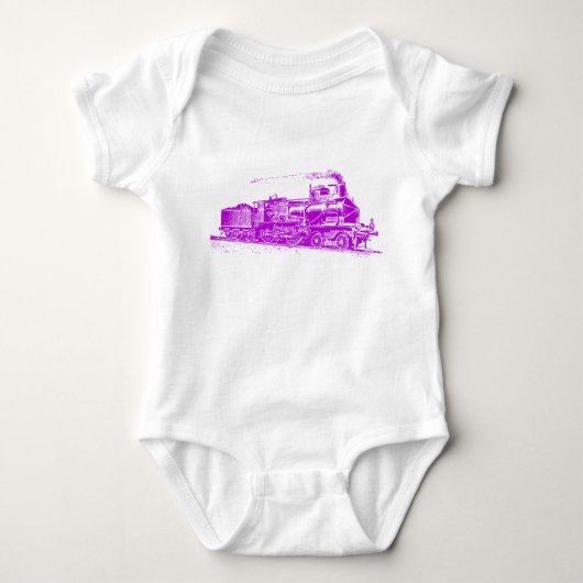 Trein 03 - Paars Romper (Voorkant)