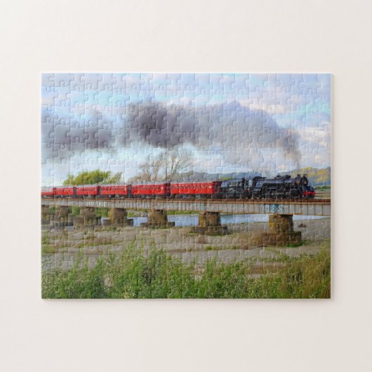 Trein 15-16 Opties Legpuzzel (Horizontaal)
