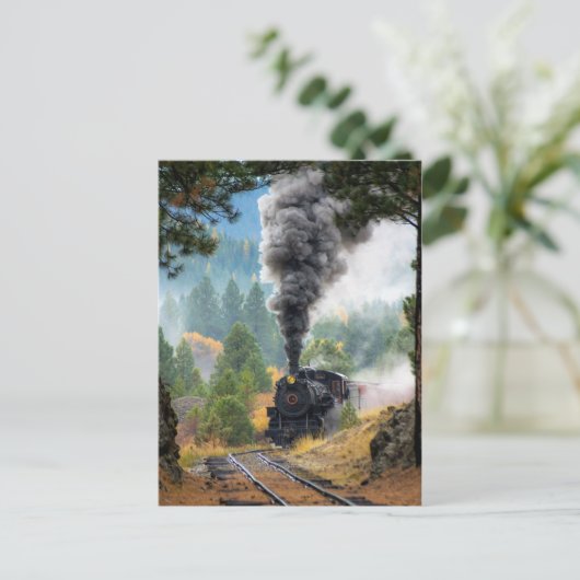 Trein 19 briefkaart (Staand voorkant)